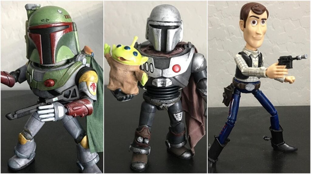 Meet the military veterans transforming ‘Star Wars’ action figures into works of art