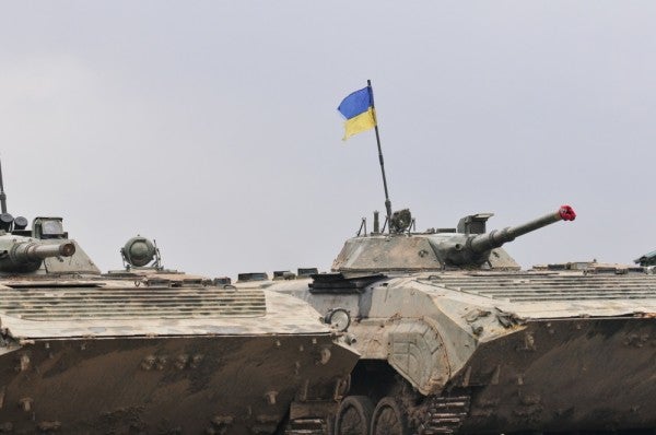 Ukrainian soldiers have to fight Russia and COVID-19 at the same time