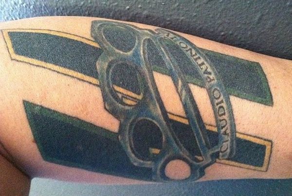 A Marine veteran is altering his ‘Scout Sniper’ tattoo following public outcry