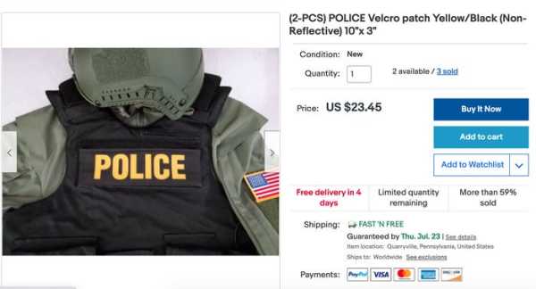 Anyone can buy the same military-style gear worn by federal officers making secretive arrests in Portland