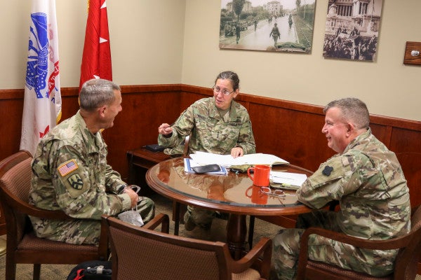 The new Army Reserve chief is planning to (virtually) crash your staff meetings