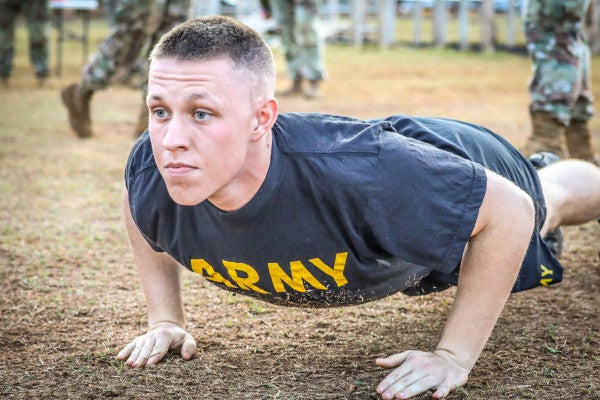The Army approves push-ups and PT as punishments for minor infractions