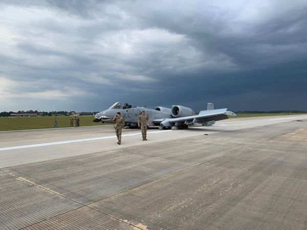 An A-10 pilot walked away unharmed after an emergency belly landing at Moody AFB