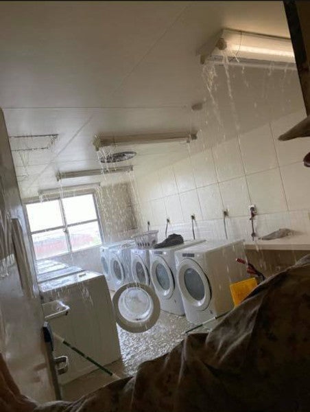 On a Marine Corps base in Japan, the mold will continue until morale improves