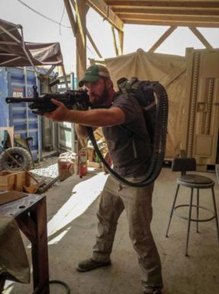The Navy has a 650-round ammo backpack that looks like it’s straight out of ‘Predator’