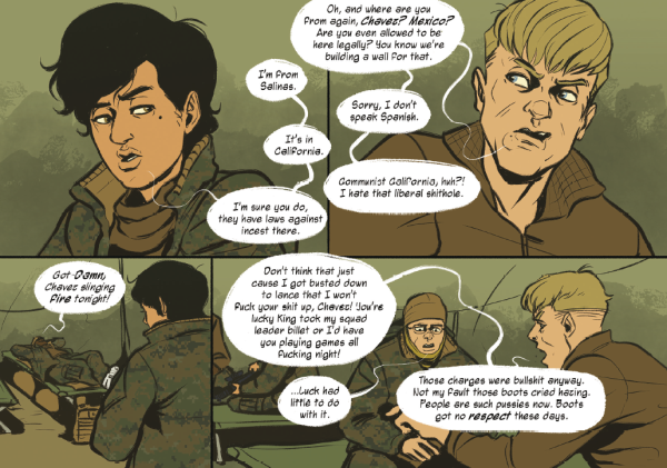Terminal Lance creator’s new Afghan War graphic novel gives us ‘Conan the Barbarian’ in Marine camouflage