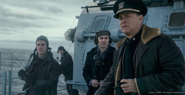 Tom Hanks unleashes hell on Nazi submarines in ‘Greyhound,’ streaming on Apple TV this week