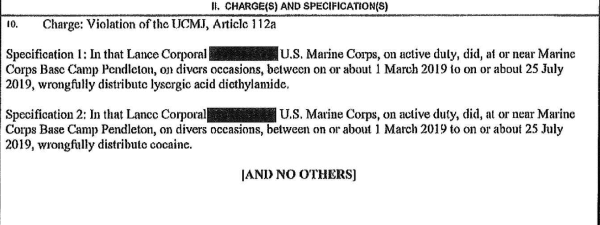 Semper High: Marine charged in alleged Mexican smuggling ring was also allegedly slinging LSD on base