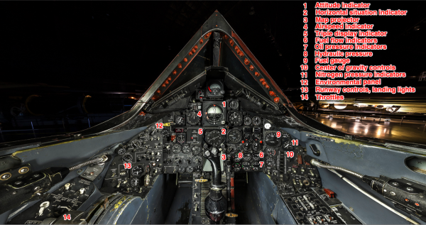 Step Inside The Cockpit Of The Legendary SR-71 Blackbird