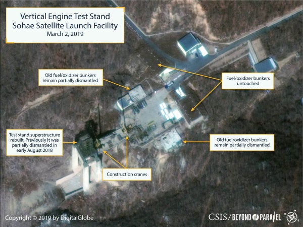 North Korea has rebuilt part of a missile site it promised Trump it would dismantle
