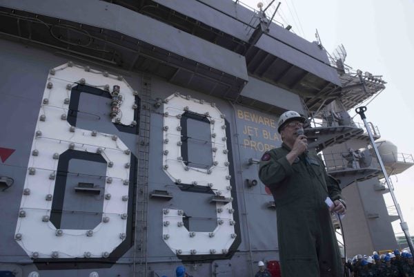 USS Eisenhower’s Drinking Water Is Contaminated With E. Coli