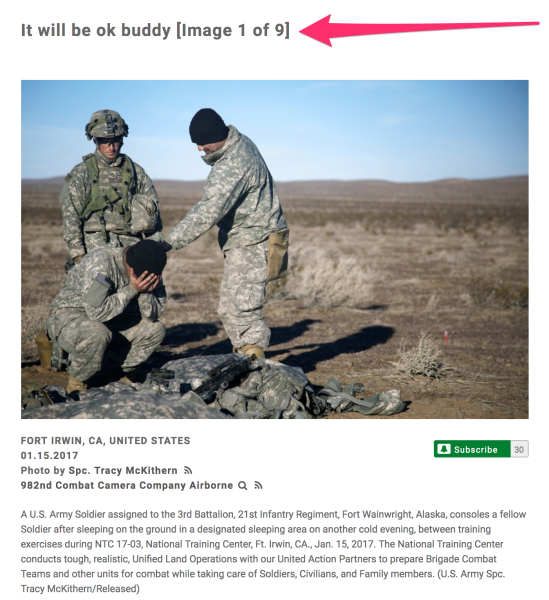 This official US military photo title is both totally absurd and deeply revealing