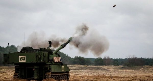 SNAFU Strands US Army Howitzers At German Rest Stop