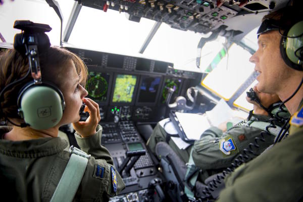 The Air Force’s First Female Amputee Pilot Flies Again