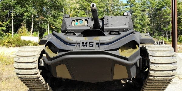 Meet the Ripsaw M5, the unmanned battlewagon that can launch drones and sneak up on enemies
