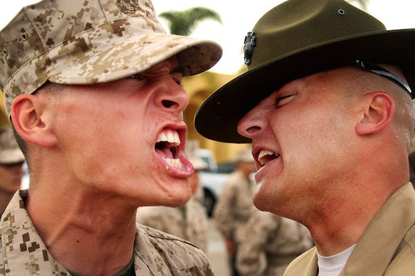 Here’s How Marine Corps Drill Instructors Prevent ‘Frog Voice’