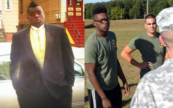This Army Recruit Lost Half His Body Weight In Order To Enlist