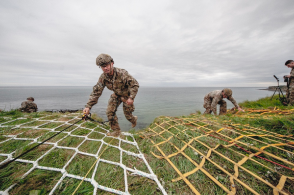 Army Rangers just scaled the cliffs of Pointe du Hoc in honor of the WWII Rangers who stormed Normandy