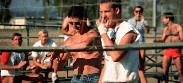 The US military volleyball championships are coming up, so here are some ‘Top Gun’ GIFs