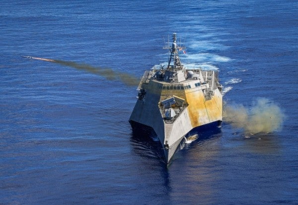 The Navy just blew the hell out of an old frigate with its new ship-killer missile in a message to China