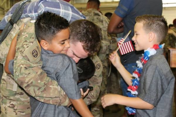 Fort Bragg Families Welcome Hundreds Of Paratroopers Home From Fight Against ISIS