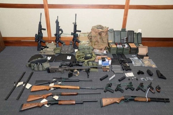 White supremacist Coast Guard officer stockpiled firearms and hit list of Democrats for mass terror attack