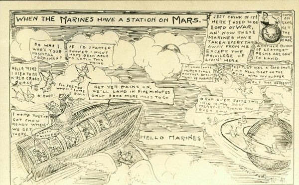 This Marine Corps Comic Strip Artist From The 1920s Might Be The Original Terminal Lance