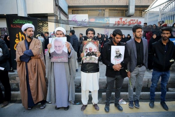 At least 50 killed in stampede at Qasem Soleimani’s funeral