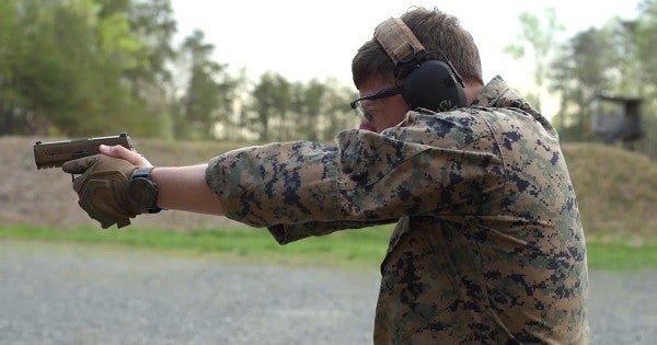 Marine grunts’ first new standard-issue pistol in 30 years is just over the horizon