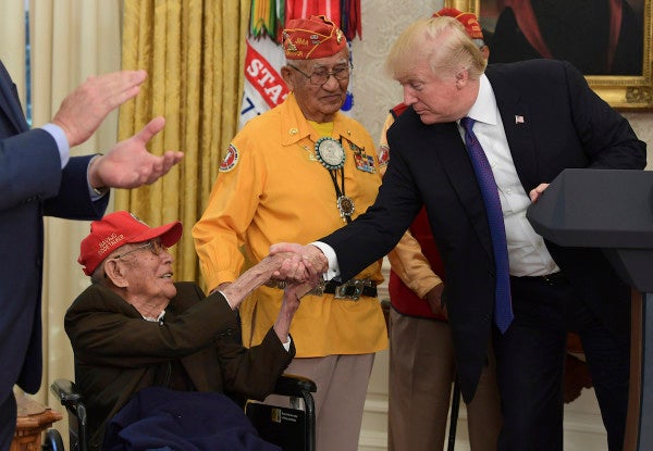 One of the few remaining WWII Navajo code talkers has died