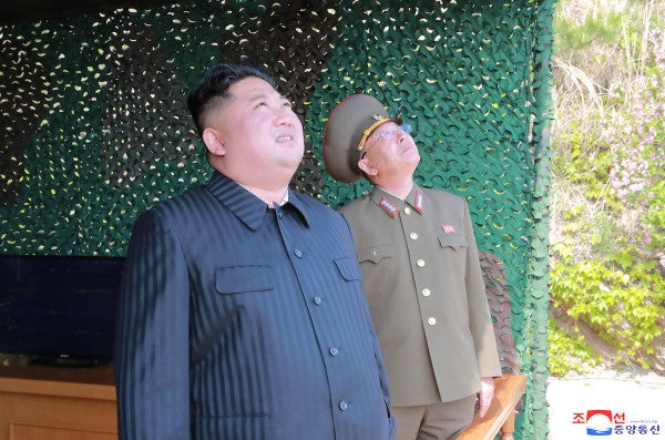 Kim Jong Un personally oversaw North Korea&#8217;s test of multiple rocket launchers