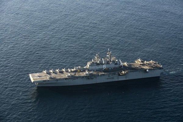 The Navy is sending its most powerful amphibious assault ship to the Pacific