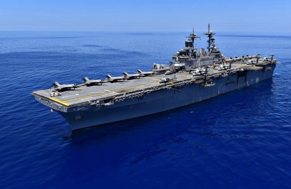 The Navy is sending its most powerful amphibious assault ship to the Pacific