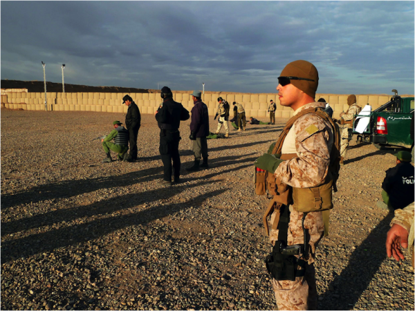 10 Photos Of A Marine’s Experience Training Afghan Police