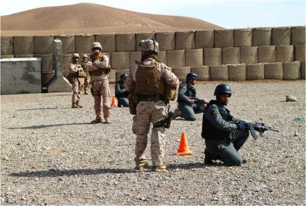 10 Photos Of A Marine’s Experience Training Afghan Police