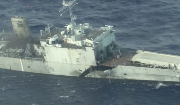 Watch The US And Its Allies Blow The Hell Out Of A Warship In A Clear Message To China