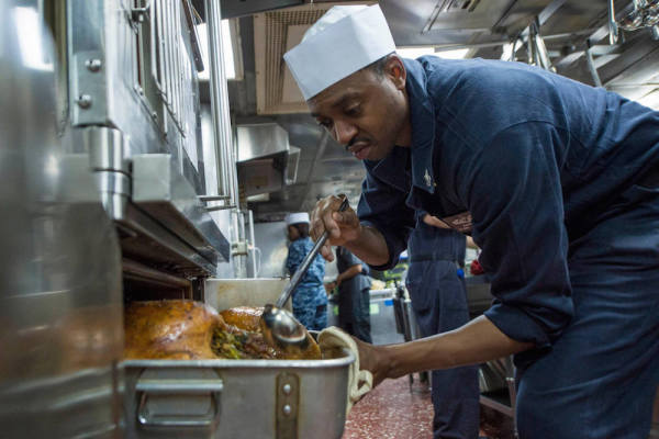 How The Navy Prepares A Thanksgiving Meal For 500 In 5 Easy (To Read) Steps