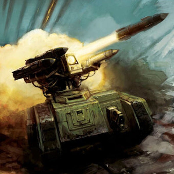 The Army may name its next missile-hauling Stryker after a fictional Warhammer 40,000 tank