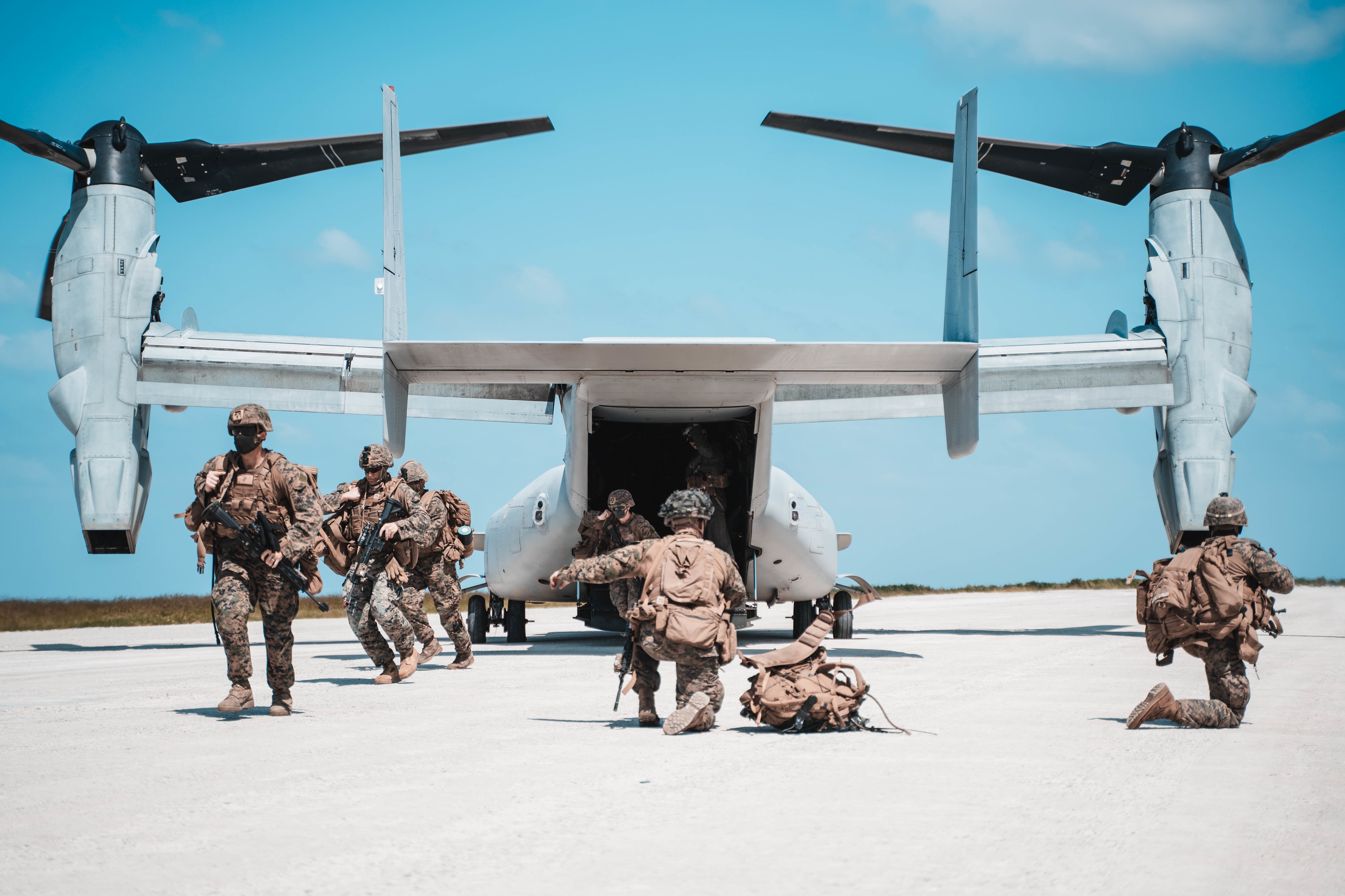 Marines are practicing island-hopping ahead of a future war with China