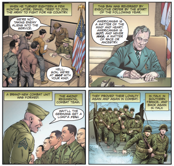 Medal of Honor recipient Daniel Inouye’s battlefield heroism gets the graphic novel treatment