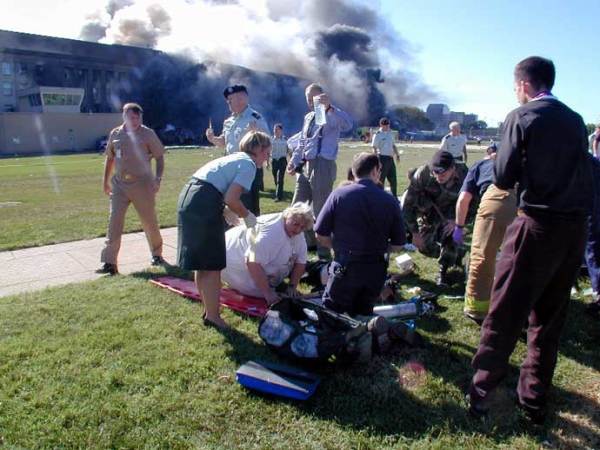 He watched a plane hit the Pentagon on 9/11. Then he braved flames and smoke to save lives