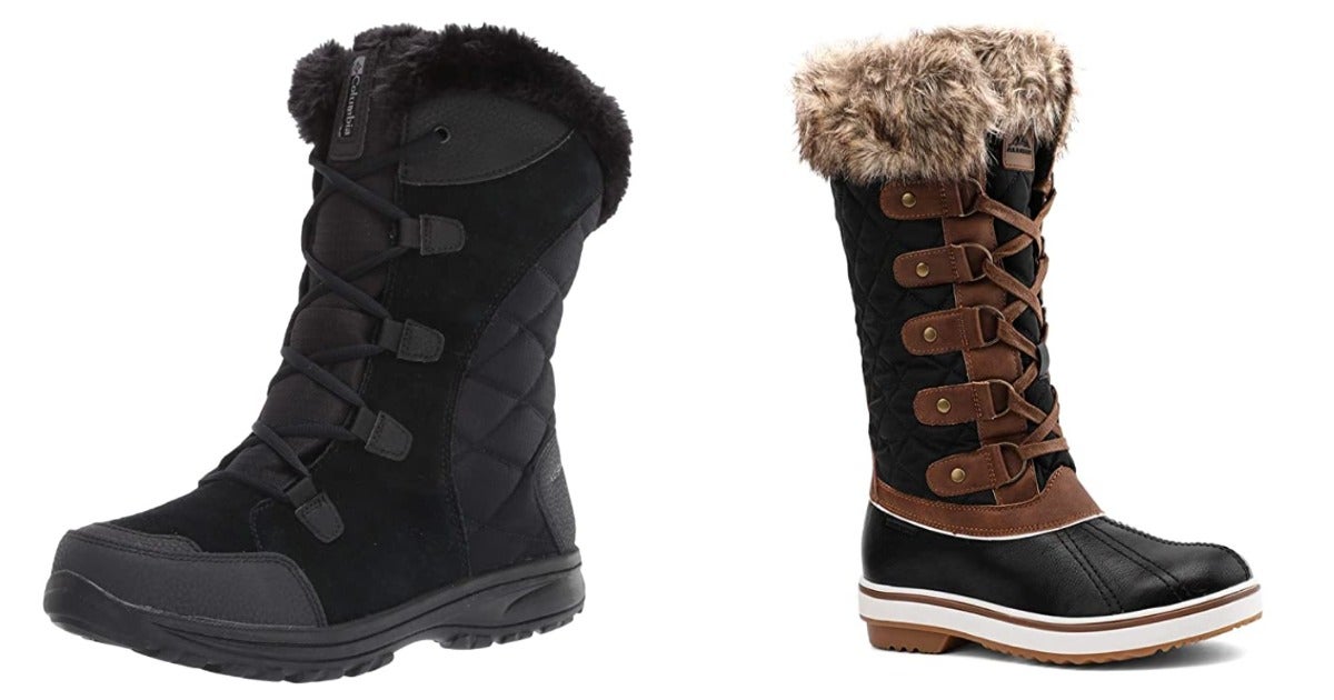 women's heavy duty snow boots
