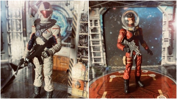 These Space Force action figures feature Trump and Obama teaming up to beat the Russians to Mars