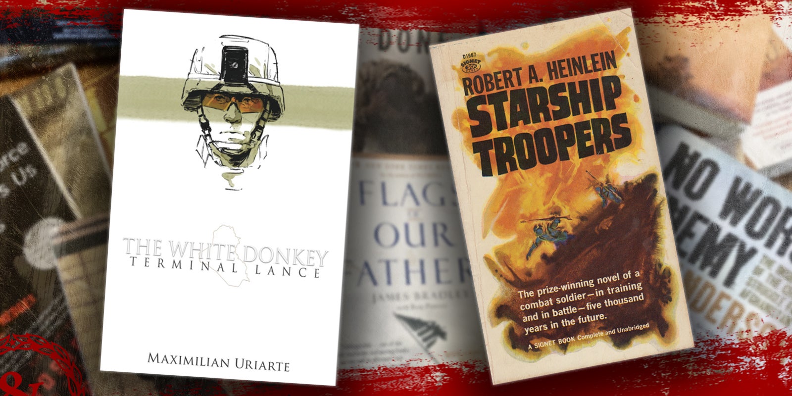 ‘Starship Troopers’ is off the Marine commandant’s reading list, but ‘White Donkey’ by Terminal Lance is in