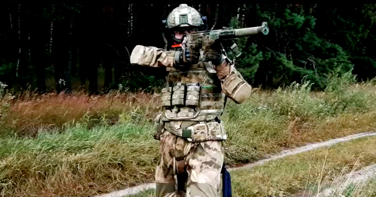 Russia just released footage of a brand new combat exoskeleton in action