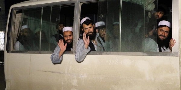 Afghan government will release 400 ‘hard-core’ Taliban prisoners in bid to open peace talks