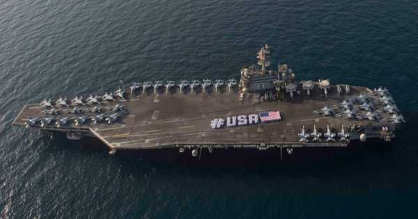 Morale on the USS Theodore Roosevelt is in the toilet, Navy admiral says