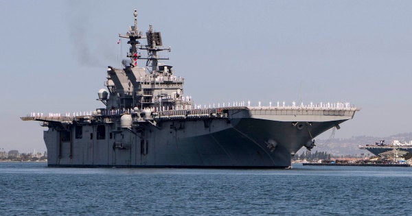 The Navy’s newest amphibious assault ship just rolled up in San Diego