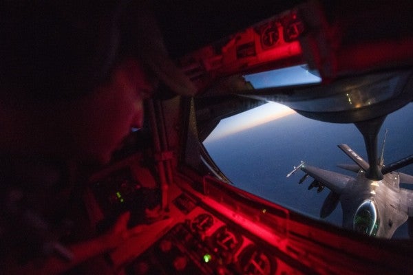 A fighter pilot breaks down one of his most dangerous tasks: aerial refueling