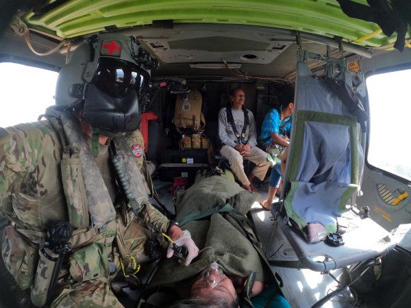 We salute the Army Black Hawk crew who saved a child from hurricane floodwaters in Honduras